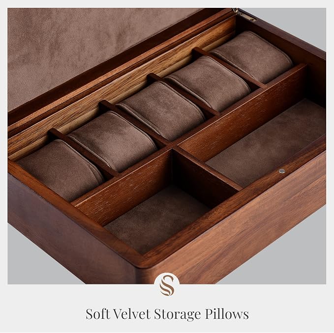 Shanik Wooden Large Watch Box for Men - Image 5