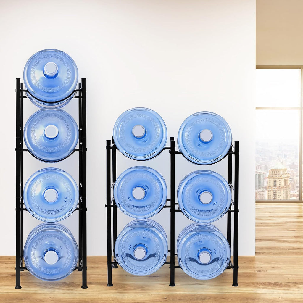 Klvied 5-Tier 5 Gallon Jug Rack, Heavy Duty