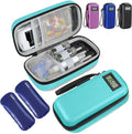 Insulin Cooler Travel Case, Portable Temperature Display Medicine Travel Cooler by Medineed