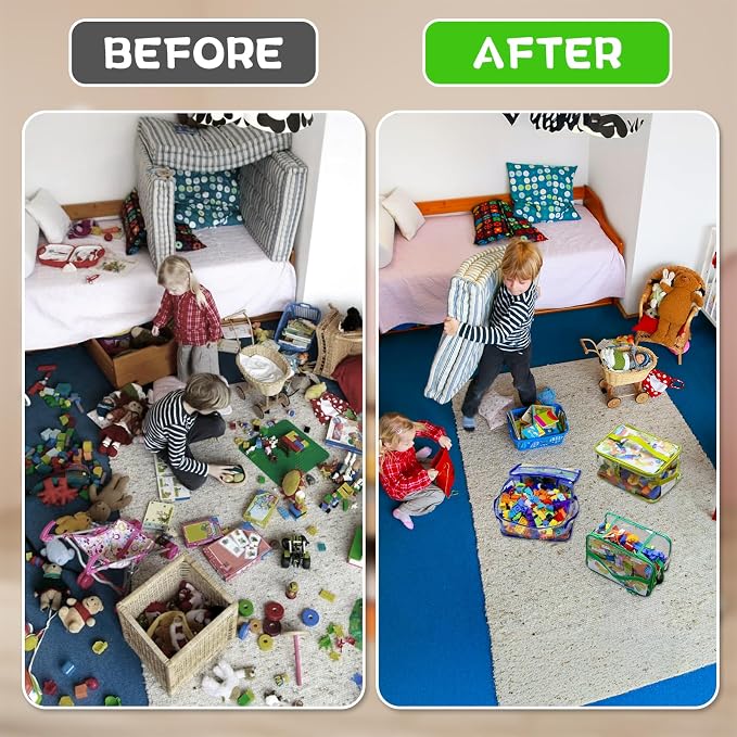 8 Packs Extra Large Toy Storage Bags - Image 6