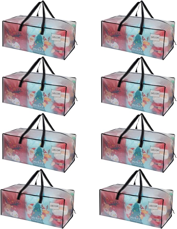 VENO 8 Pack Moving Bags Extra Large Storage Bags by Veno