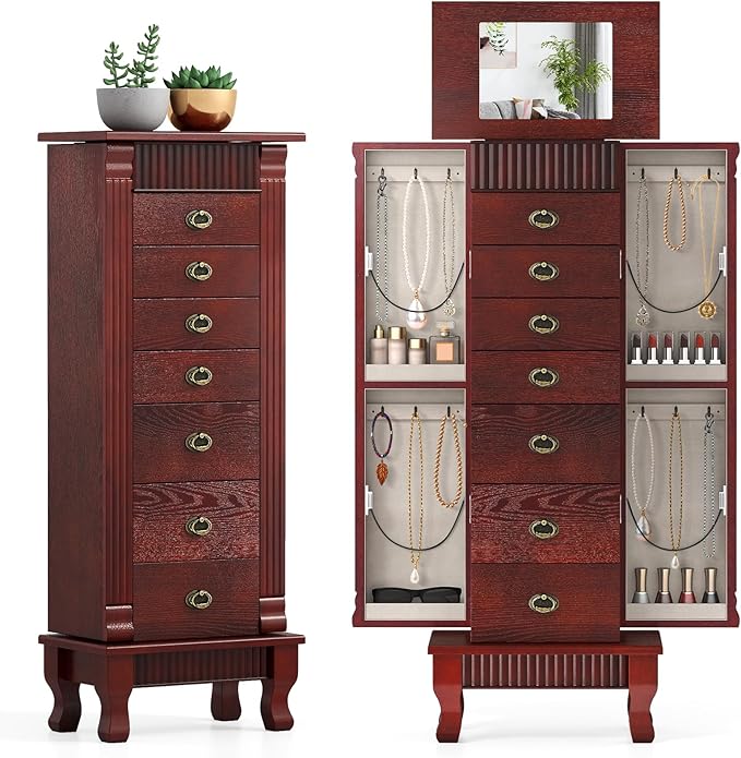 Giantex Standing Jewelry Cabinet by Giantex