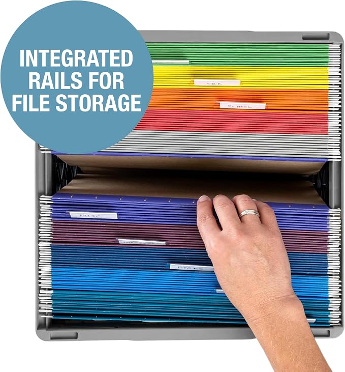 CleverMade Collapsible Milk Crate, 3PK - 25L Stackable Storage Bins - Image 7
