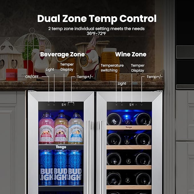 Yeego Wine and Beverage Refrigerator - Image 4