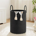Laundry Basket, Woven Cotton Rope Laundry Hamper, 60L by Artfeel