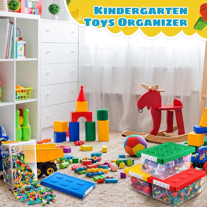 Vicenpal 4 Pack Toy Storage Containers - Image 3