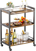 HITNET Bar Cart for The Home, Home Bar Serving Cart by HITNET