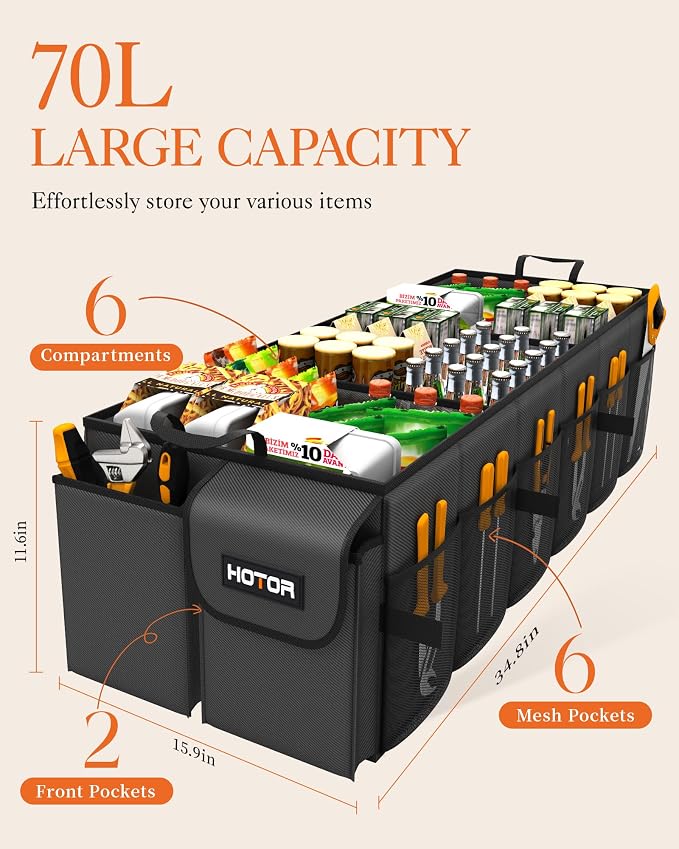 HOTOR Trunk Organizer - Image 3
