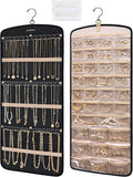 BAGSMART Hanging Jewelry Organizer, Necklace Holder Anti-tangle Earrings Rings by BAGSMART