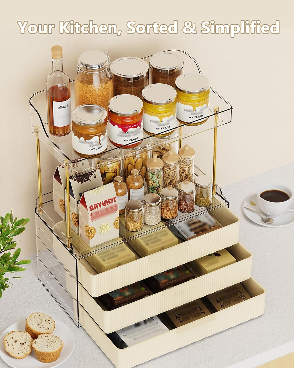 Bathroom Organizers and Storage, Makeup Organizer