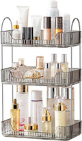 3 Tier Bathroom Organizer Countertop Makeup Perfume Tray Skincare Organizer by AKINBAS