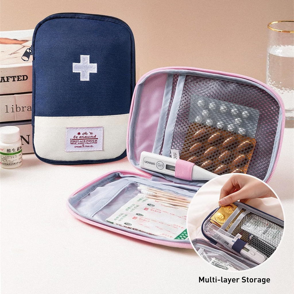 Medication Organizer Storage Bag,Large Capacity Portable Pill Bottle