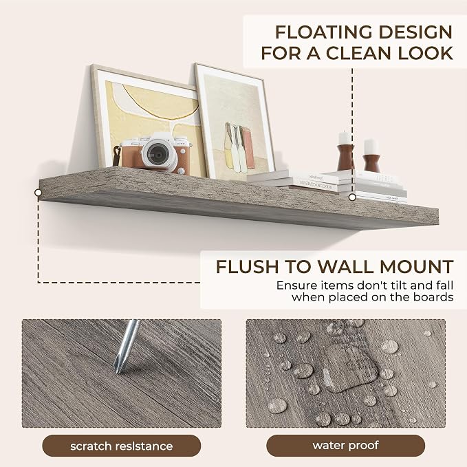 RICHFOCUS 40Inch Floating Shelves - Image 5