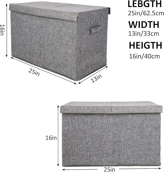 popoly Large Toy Box Chest - Image 4