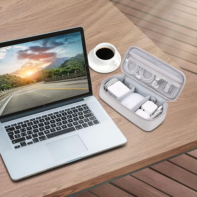 Cord Organizer Travel Case, Portable Tech Organizer Pouch Bag - Image 7