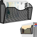 Magnetic File Holder 1 Pockets File Folder Organizer, Office Hanging Magazine by LQPAFZ