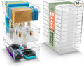 Sorbus XL Clear Plastic Storage Bins by Sorbus