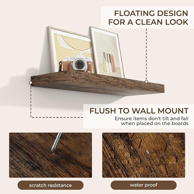 RICHFOCUS 31.5Inch Floating Shelves - Image 6