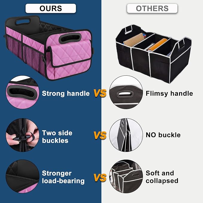 Deosk Car Trunk Organizer for SUV, Car Organizers and Storage - Image 2