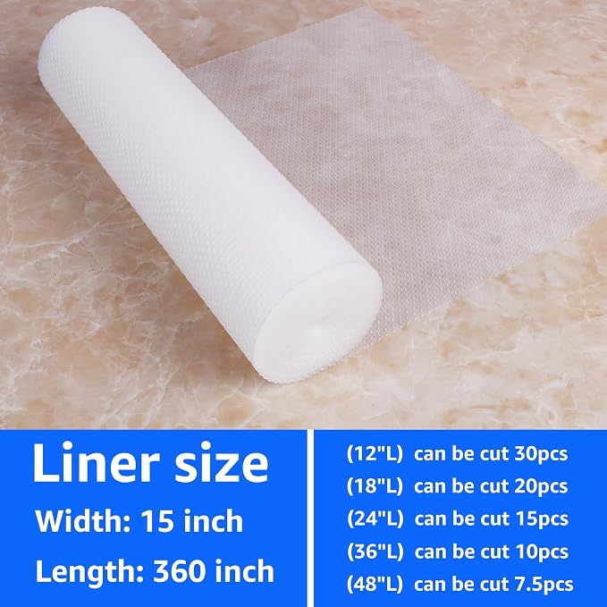 PABUSIOR Shelf Liners for Kitchen Cabinets - Image 9