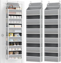 Yecaye 2 Pack Over The Door Organizer, 6-Tier Closet Door Hanging Organizer by Yecaye