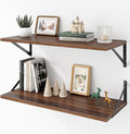 Deep Floating Shelves Wall Mounted, Living Room, Office by Acovy
