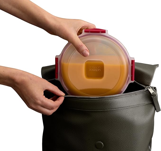 Joseph Joseph Nest Lock 8-piece Plastic BPA Free Round Food Storage Container - Image 6