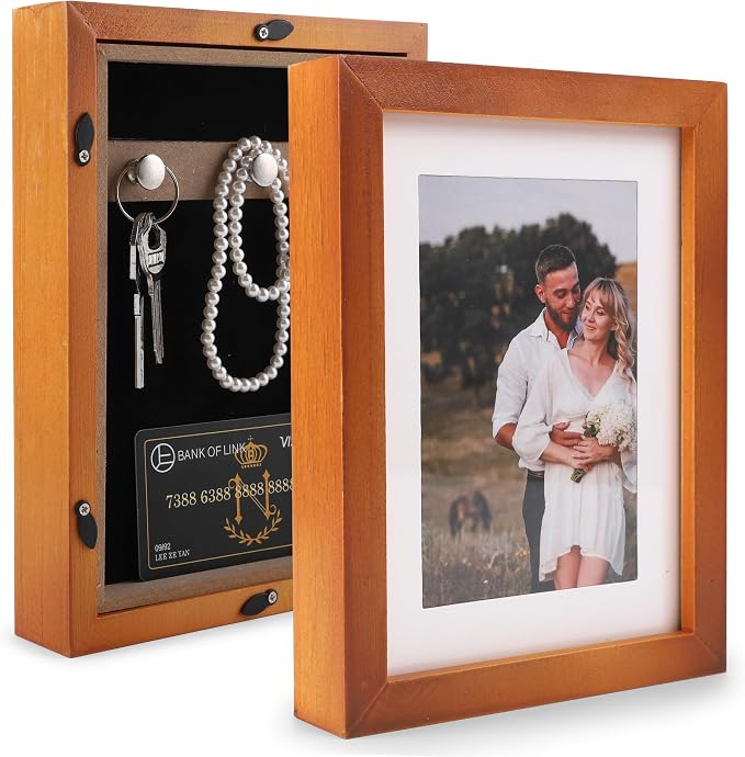 Diversion Safe 6.5"x8.5" Picture Frame Safe by BARGIFTS