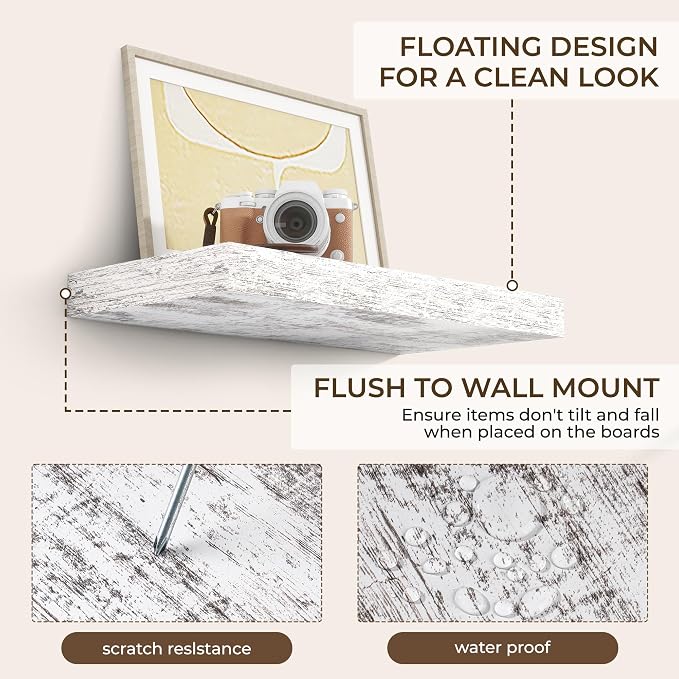 RICHFOCUS 24Inch Floating Shelves - Image 6