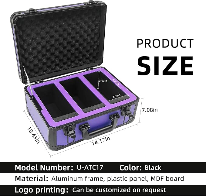Graded Card Storage Box; Durable Sports, PSA Card Storage Case- Trading Card - Image 2