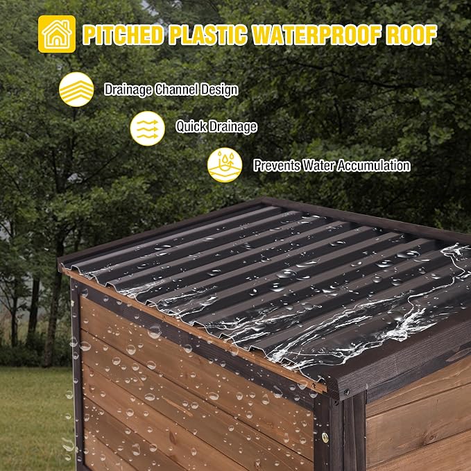 Aivituvin Outdoor Storage Shed - Image 5