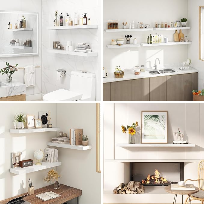 Dreamland 32 Inches Floating Shelves - Image 7