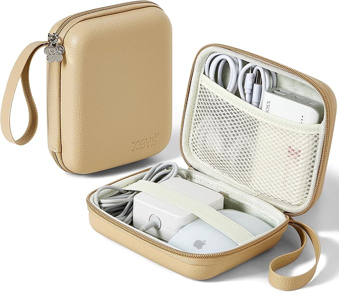 Charger Case for Macbook, Portable Tech Electronic Organizer Bag, Travel by Linpr