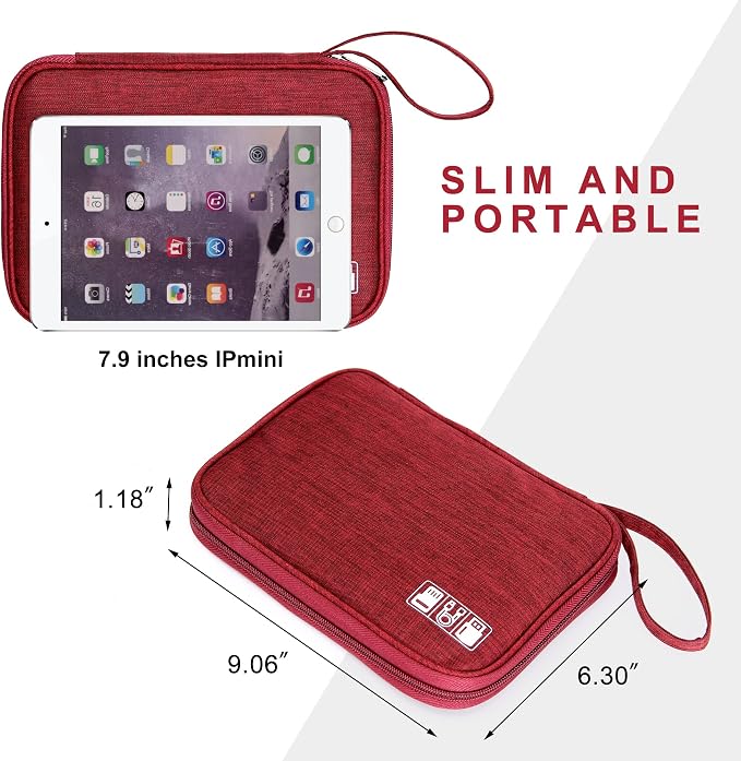 CILLA Travel Cord Organizer Case, Portable Waterproof Storage Bag - Image 2