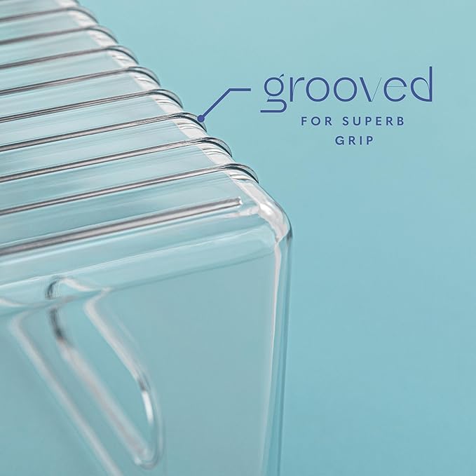 primebox Plastic Food Storage 4 Pack Clear Container Bin - Image 4