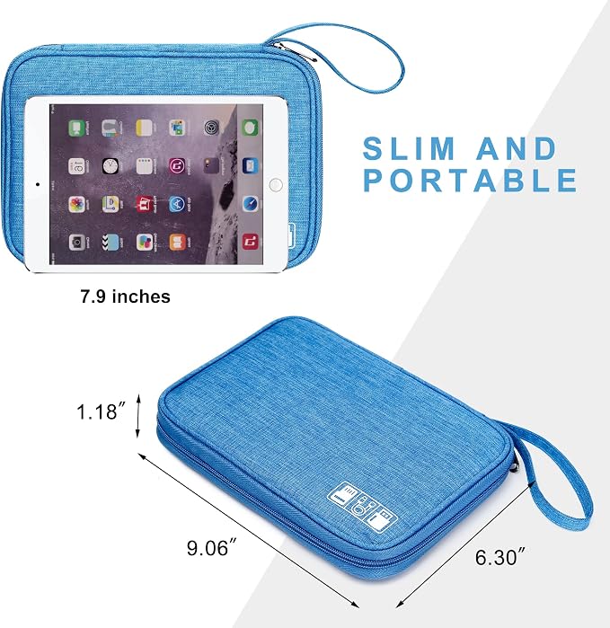 SELLYFELLY Travel Electronics Organizer Portable Cable Organizer Bag - Image 2
