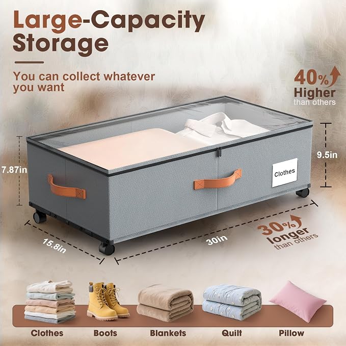 Under Bed Storage Containers - Image 2