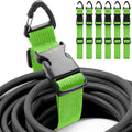 6 Pack 17 Inch Adjustable Extension Cord Holder Organizer by Wowangce