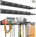 EVERHANGER Garage Tool Storage Organizer, Wall Mount Garden Tool Rack by EVERHANGER