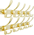 Dseap Coat Rack Wall Mount 2.0 Pro: Heavy Duty 300% Thicker, Stainless Steel by Dseap