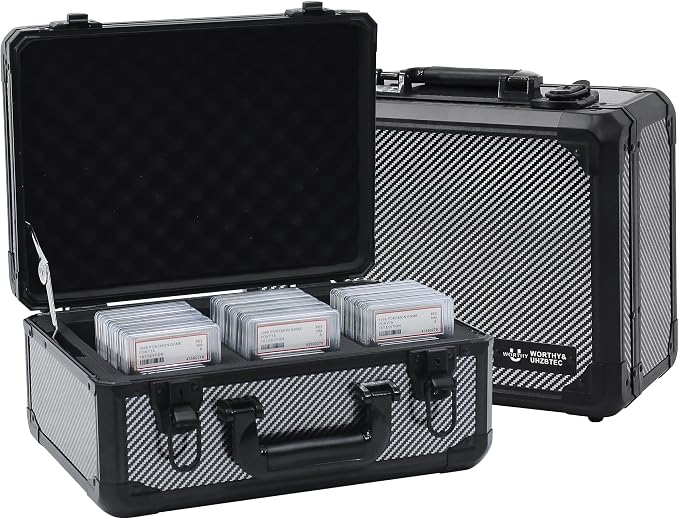 Graded Card Storage Box; Durable Sports, PSA Card Storage Case- Trading Card by UHZBTEC