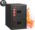 FireKing Turtle Vertical 2 Drawer Legal and Letter Fire Safe File Cabinet by FireKing