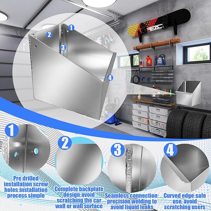 Aluminum Fuel Tank Rack Utility Jug Holder Storage Shelf Length 11" Suitable - Image 3