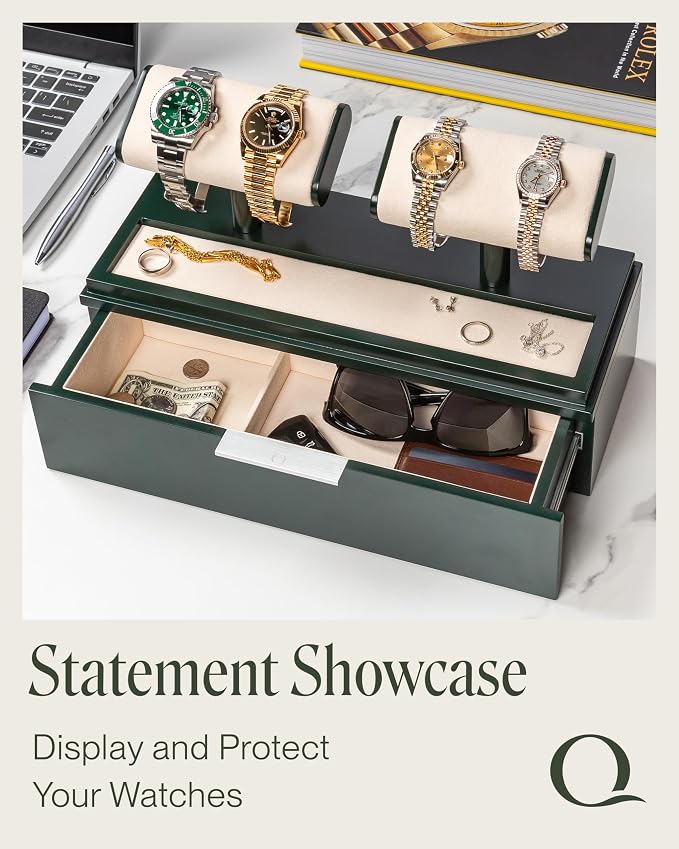 QWATCH Watch Stand Display Case - Image 2