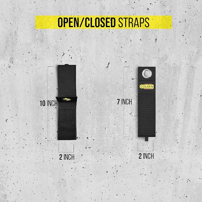 COLSEN Storage Strap – 10 inch large Heavy Duty Garage Organization Cable - Image 2