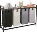Laundry Basket Four Laundry Hamper by LIVEHOM