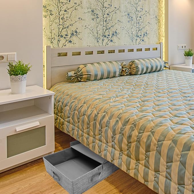 STOBAZA Foldable Under Bed Clothes Storage Box - Image 8