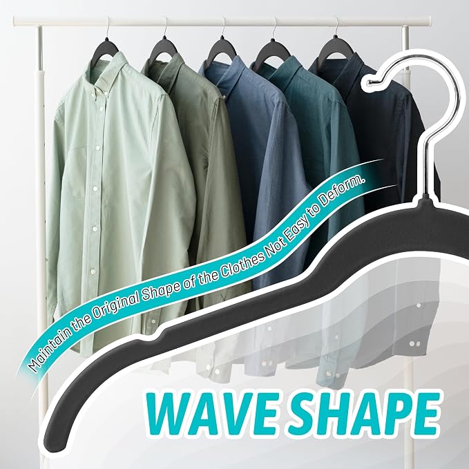 Premium Velvet Hangers 30 Pack - Image 4