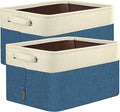 BALEINE 2 Pack Fabric Storage Bins by BALEINE