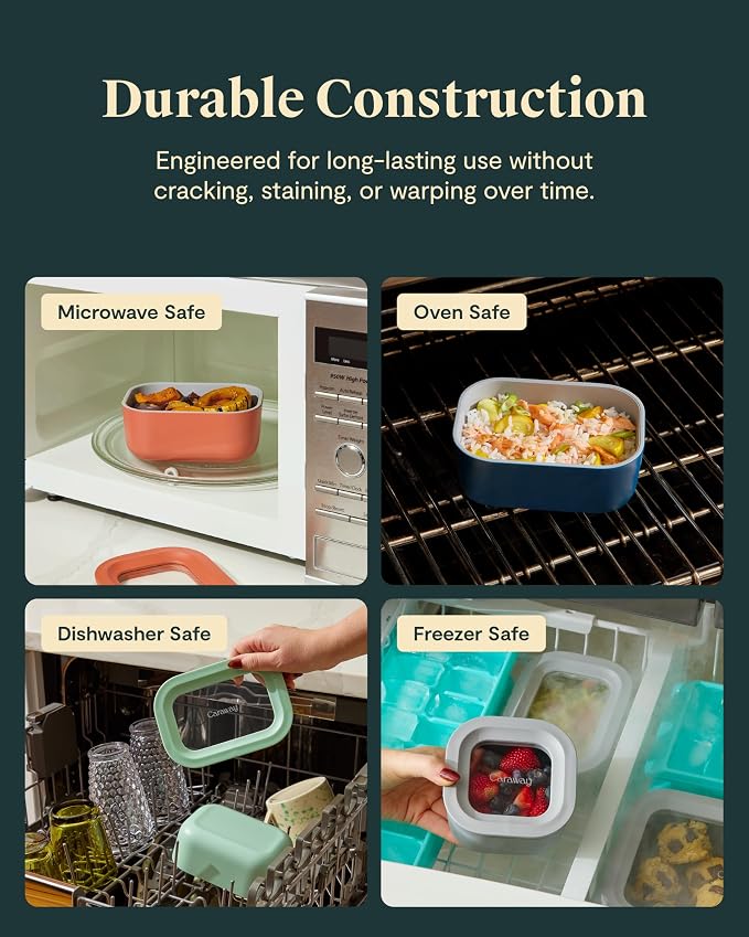 Caraway Mini Rectangle Food Storage Container - Image 4